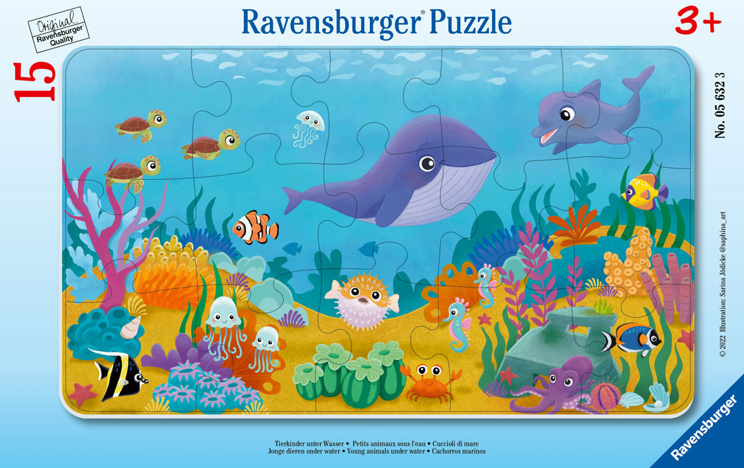 Puzzle “Cuccioli di Mare”